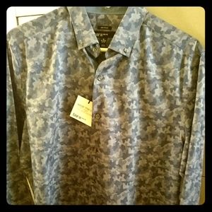 New! Bar lll Slim fit long sleeve shirt Medium